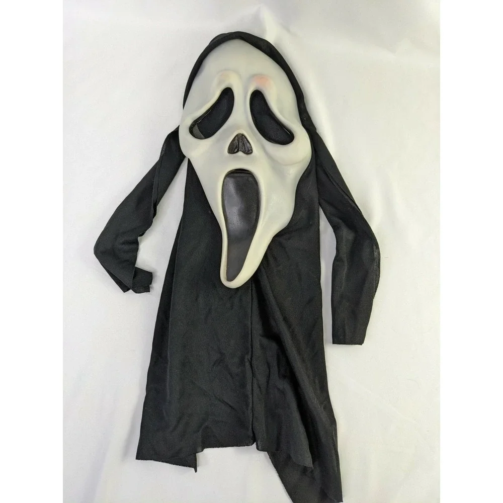 Scream Ghost Mask‎ Glow in the Dark Hood Easter Unlimited Inc